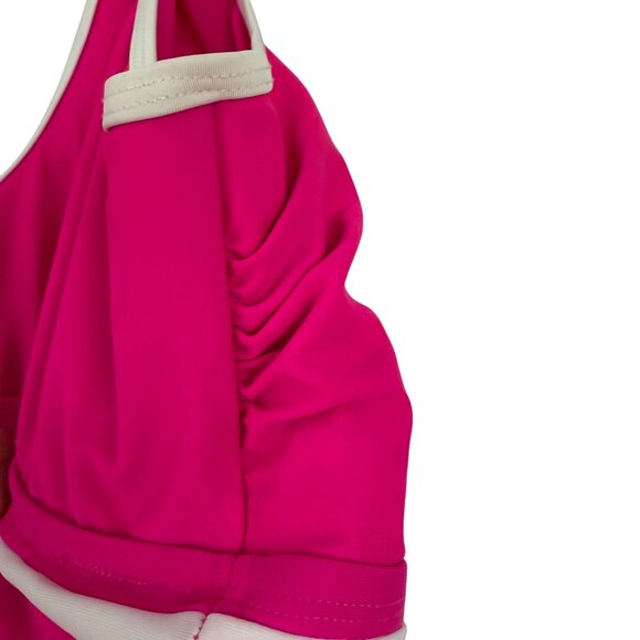 Torrid Bikini Top Women's Plus 3 Wireless Color Banding Scoop Bikini Top - Picture 4 of 9